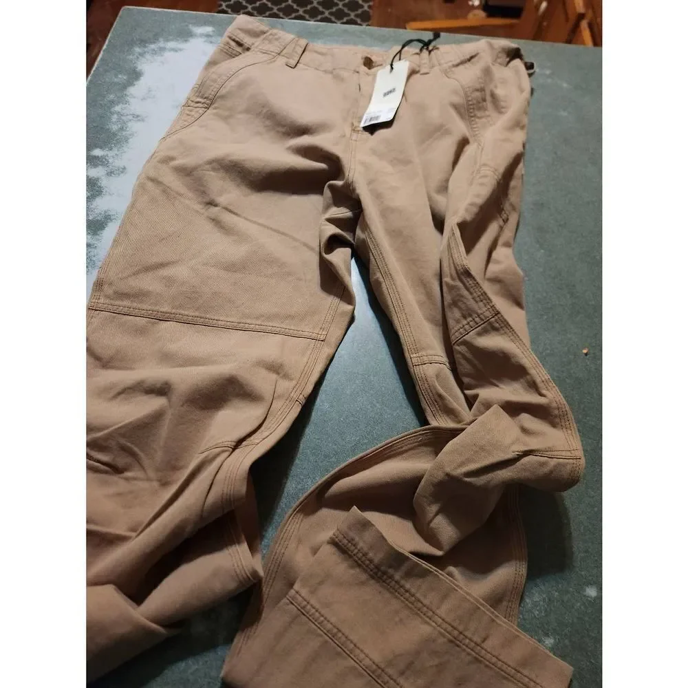 NWT Zadig & Voltaire PARK MILI DYE -beige Trousers sz 44